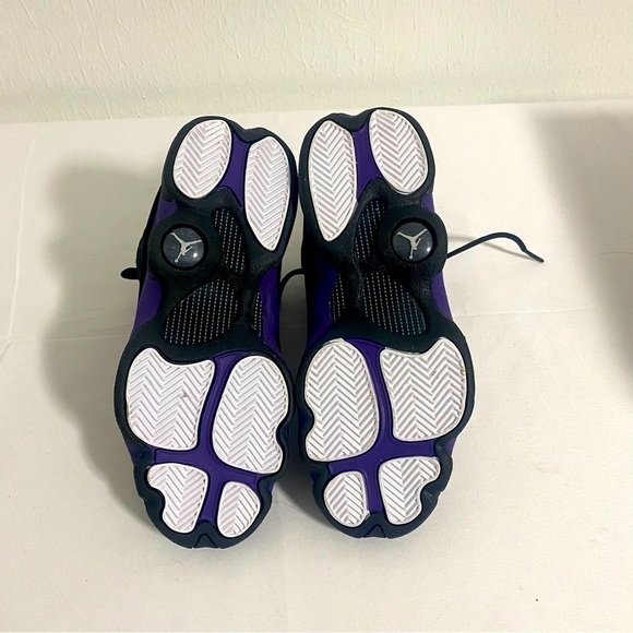 Nike Air Jordan 13 Retro GS Black Court Purple Size 4.5Y/Womens 6 884129-015 NWB - Picture 10 of 12